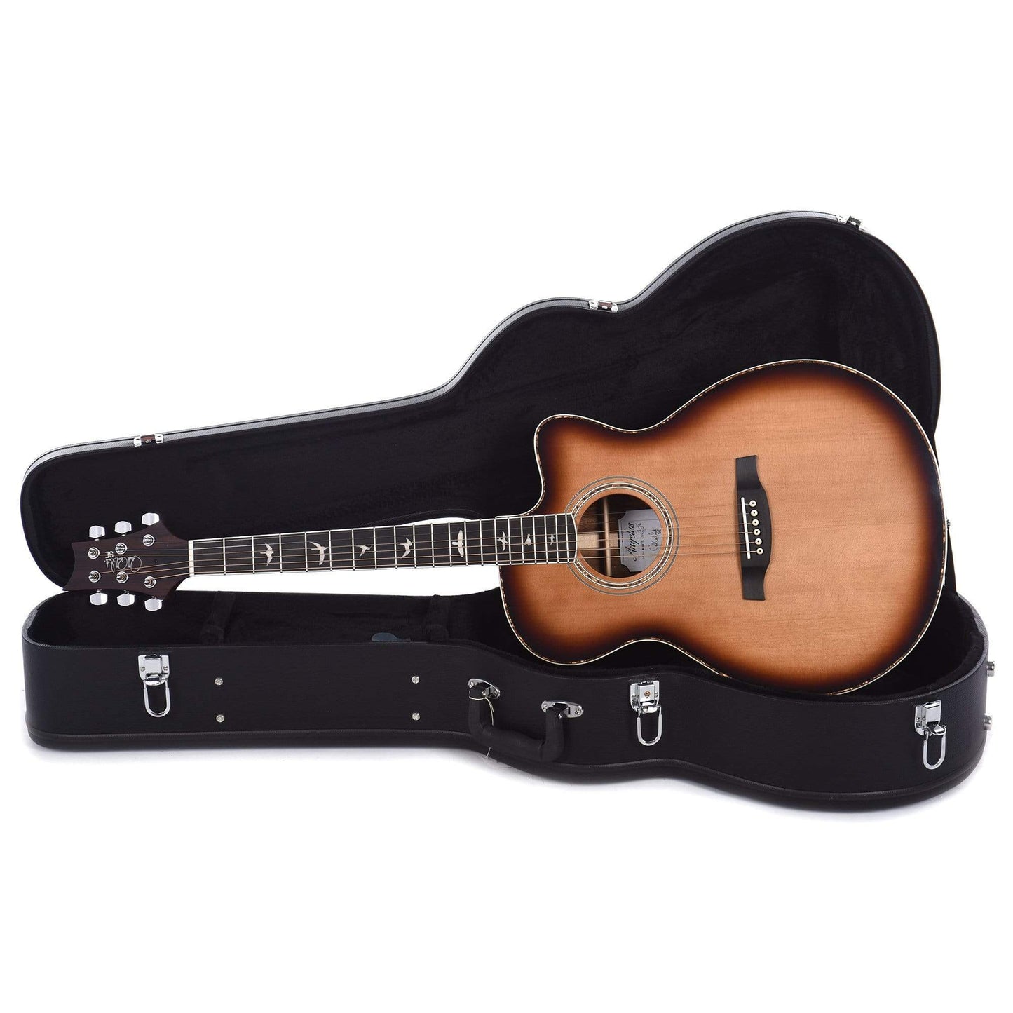 PRS SE A40E Angelus Sitka/Ovangkol Tobacco Burst w/Fishman GT1 Acoustic Guitars / Built-in Electronics
