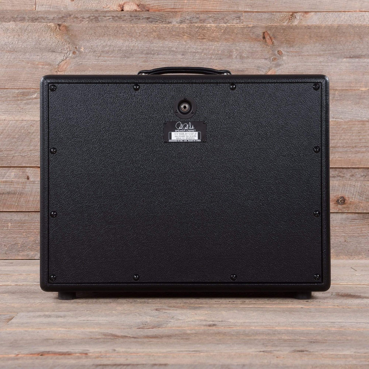 PRS 1x12 Closed Back Cab Stealth 75w 16 ohm w/Celestion G12T-75 Amps / Guitar Cabinets