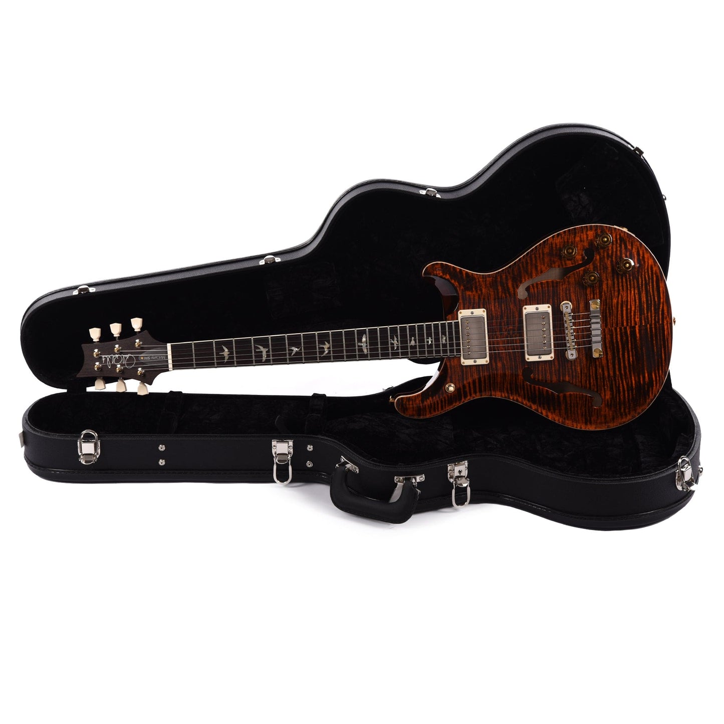 PRS McCarty 594 Hollowbody II 10 Top Orange Tiger Electric Guitars / Hollow Body