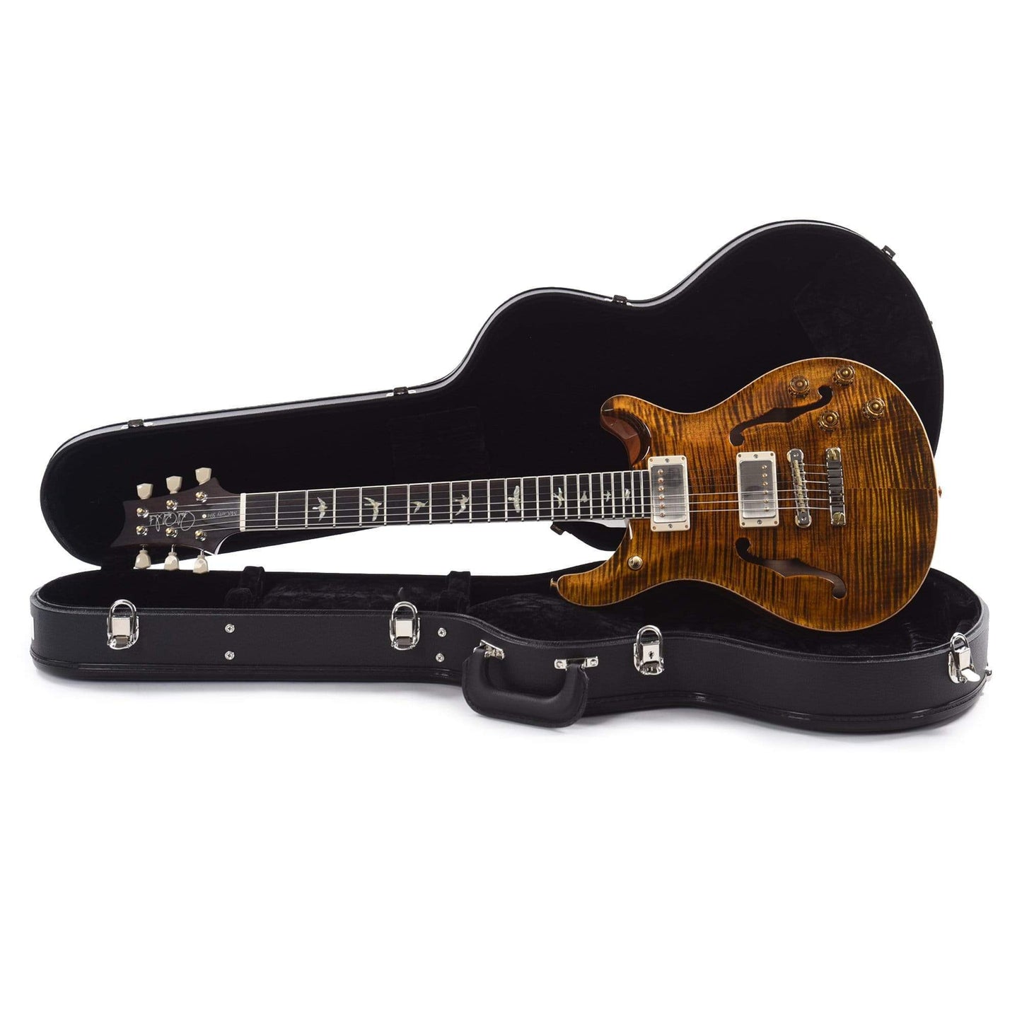 PRS McCarty 594 Hollowbody II 10 Top Yellow Tiger Electric Guitars / Hollow Body