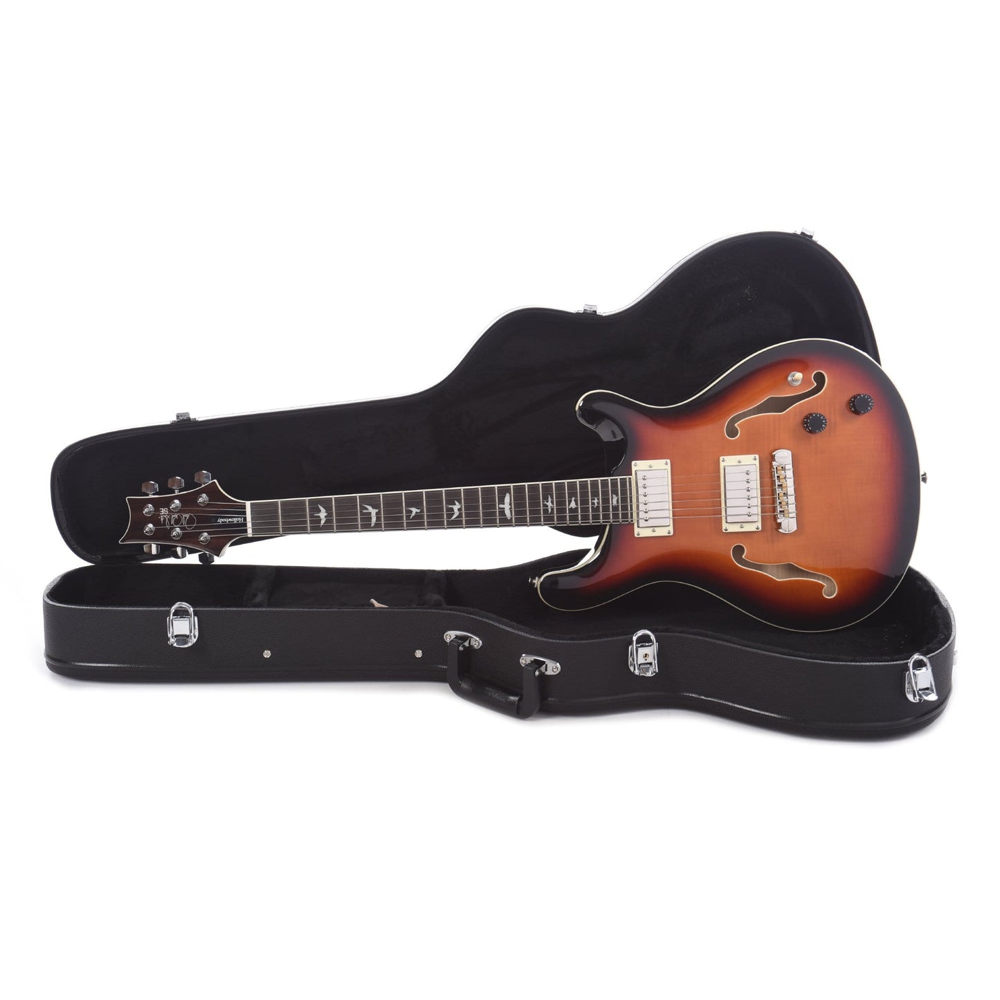 PRS SE Hollowbody II Tricolor Sunburst Electric Guitars / Hollow Body