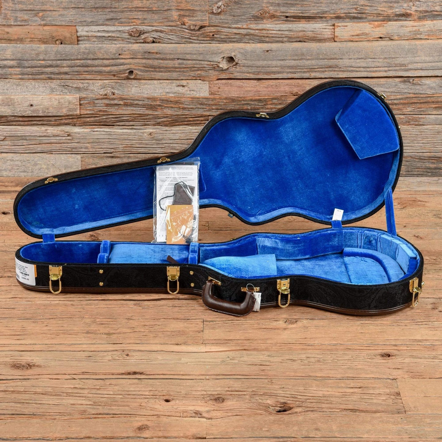 PRS Wood Library McCarty 594 Hollowbody w/Brazilian Rosewood Fretboard Ocean Fade 2021 Electric Guitars / Hollow Body