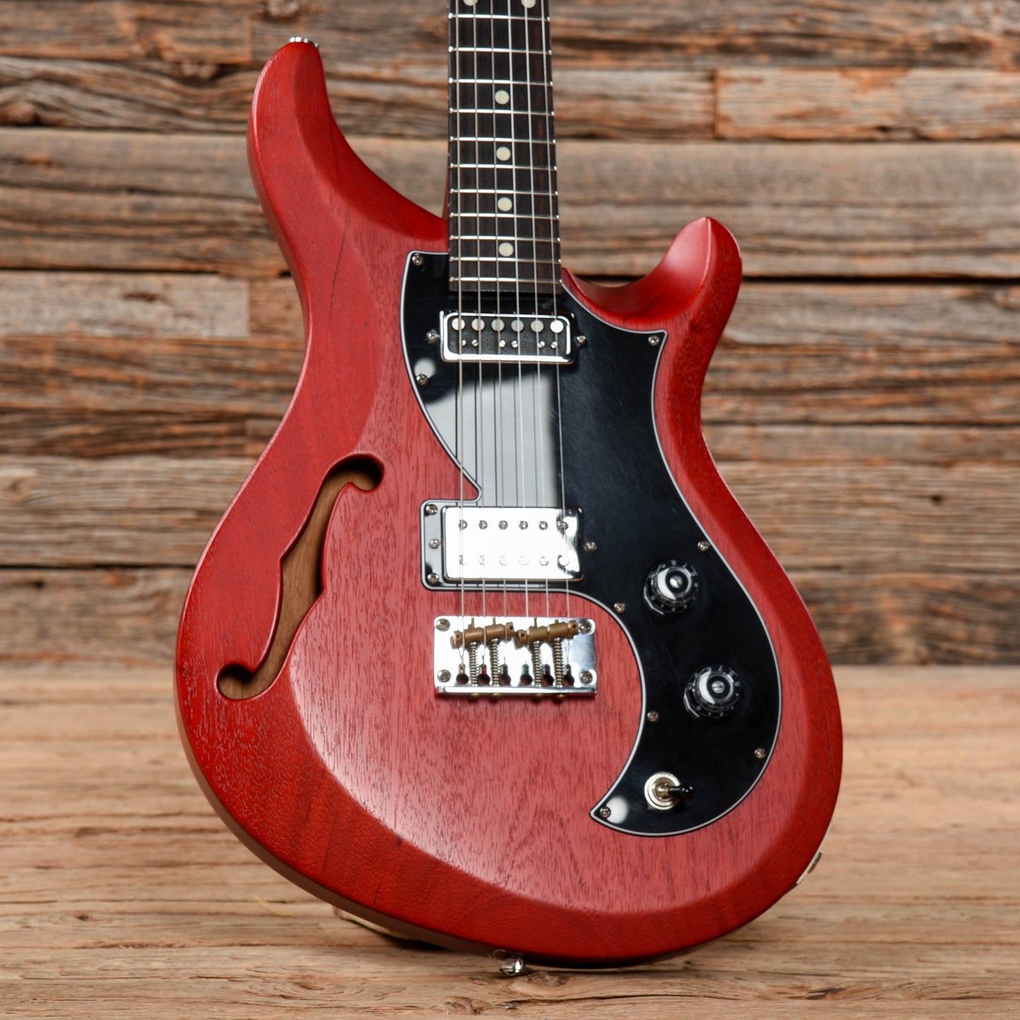 PRS S2 Vela Semi-Hollow Satin Red 2020 Electric Guitars / Semi-Hollow