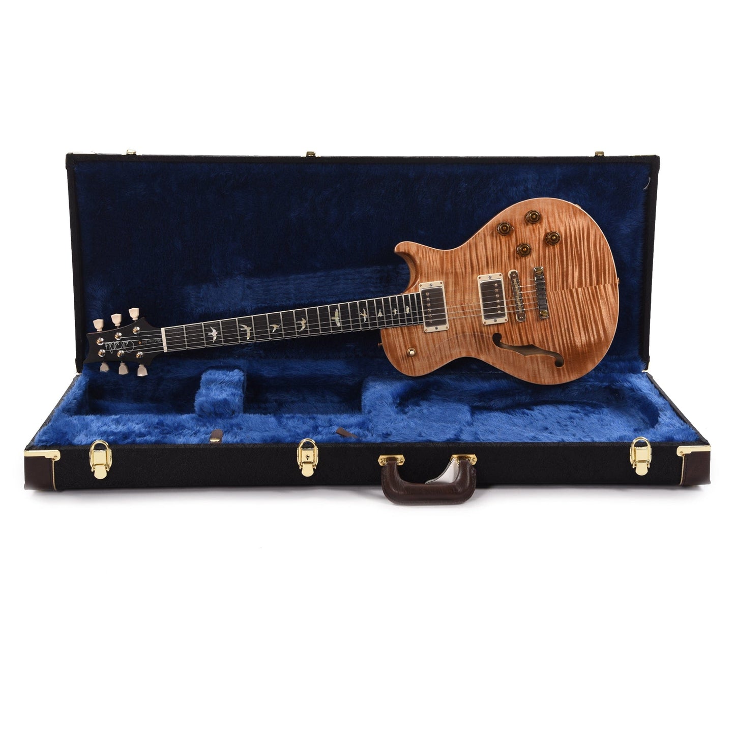 PRS Wood Library McCarty 594 Singlecut Semi-Hollow 10-Top Flame Copperhead w/Ebony Fingerboard & Rosewood Neck Electric Guitars / Semi-Hollow