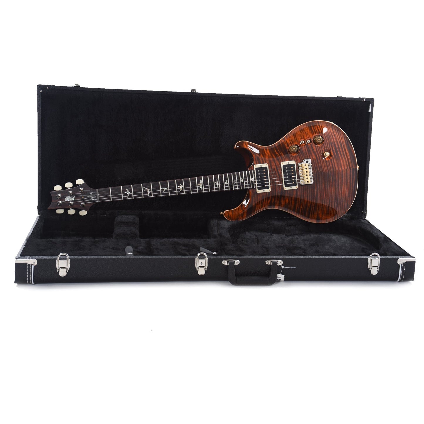 PRS 35th Anniversary Custom 24 10 Top Orange Tiger Electric Guitars / Solid Body