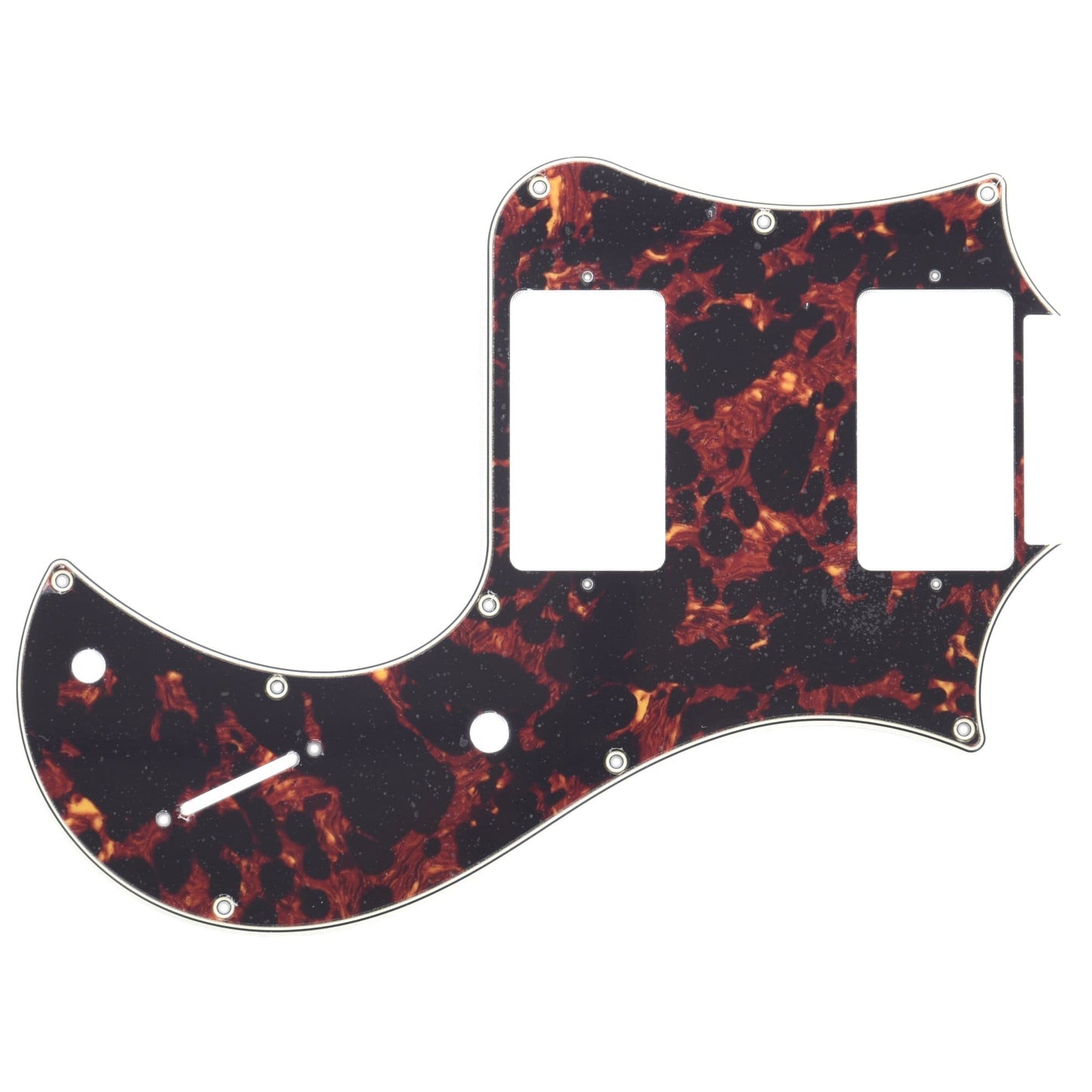 PRS Pickguard for S2 Standard 24 4-Ply Tortoise w/Screws Parts / Pickguards