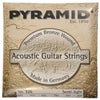 Pyramid Premium Semi-Light Phosphor Bronze Acoustic Strings 11-50 Accessories / Strings / Guitar Strings