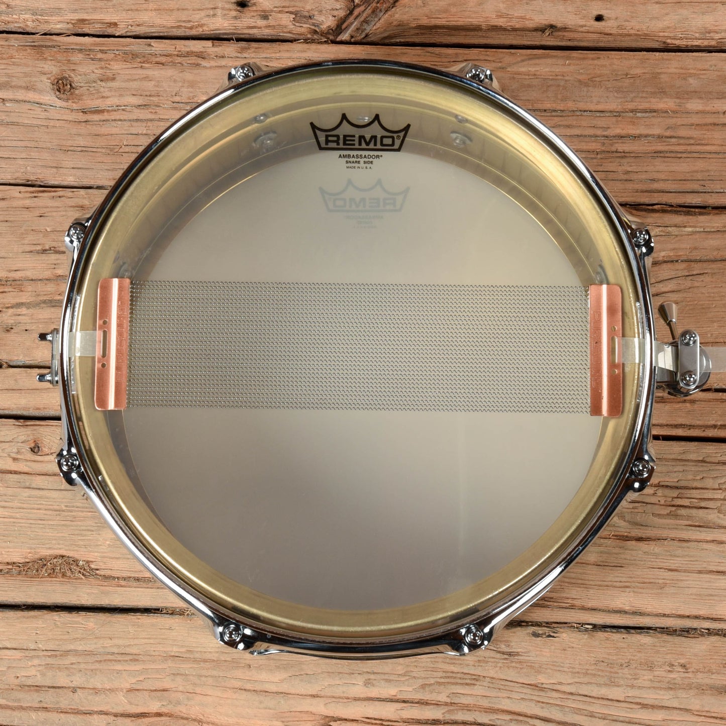 Q Drum Co. 5,5x14 Gentelmens Brass Snare Drum Drums and Percussion / Acoustic Drums / Snare