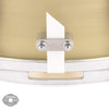 Q Drum Co. 6.5x14 Satin Brushed Brass Snare Drum w/Die Cast Hoops Drums and Percussion / Acoustic Drums / Snare