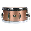 Q Drum Co. 7x14 Brushed Copper Snare Drum w/Die Cast Hoops Drums and Percussion / Acoustic Drums / Snare