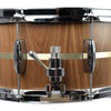 Q Drum Co. 7x14 Satin Walnut/Maple Snare Drum w/Brushed Brass Inlay Drums and Percussion / Acoustic Drums / Snare