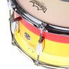 Q Drum Co. 8x14 Tri-Band Acrylic Snare Drum Tequila Sunrise Drums and Percussion / Acoustic Drums / Snare