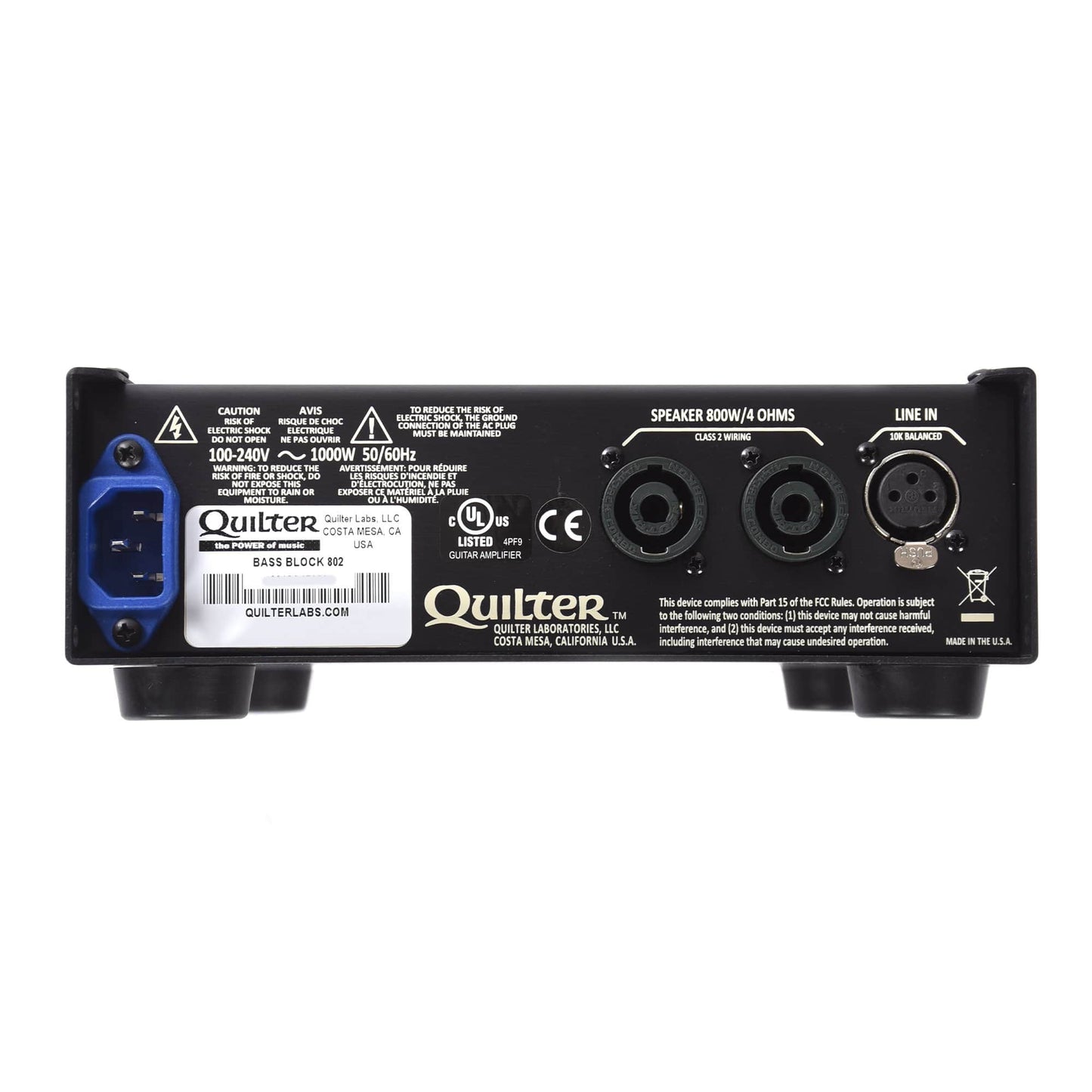 Quilter Labs Bass Block 802 Bass Amp Head Amps / Bass Heads