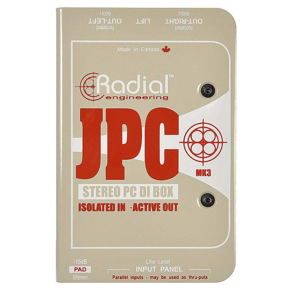 Radial JPC Active Hybrid DI Pro Audio / DI Boxes