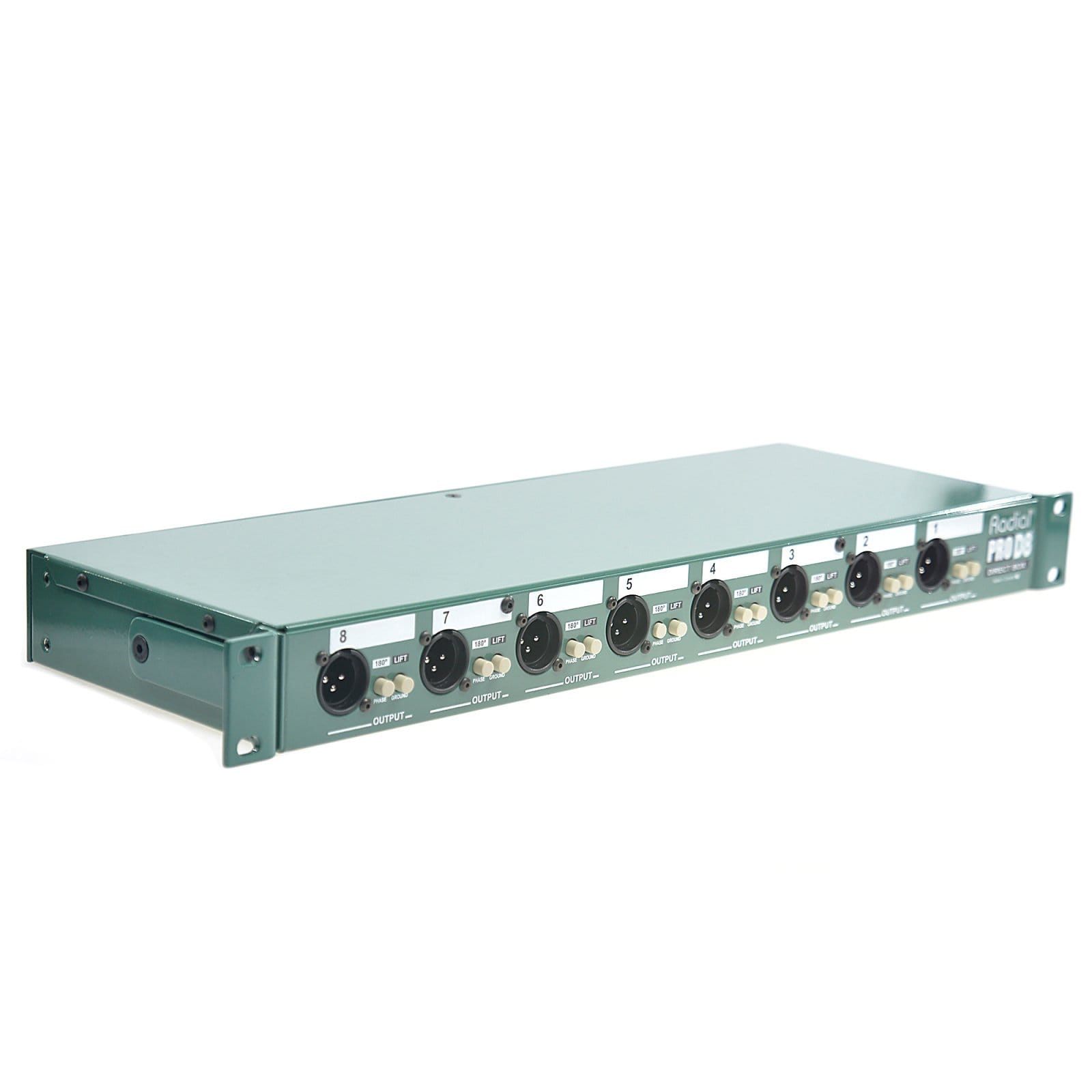 Radial Pro D8 Rackmount DI Pro Audio / DI Boxes