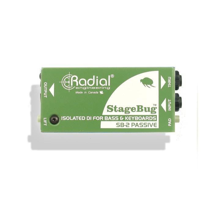 Radial StageBug SB-2 Passive Direct Box for Bass & Keys Pro Audio / DI Boxes