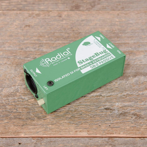 Radial StageBug SB2 Passive Direct Box for Bass & Keys Chicago Music