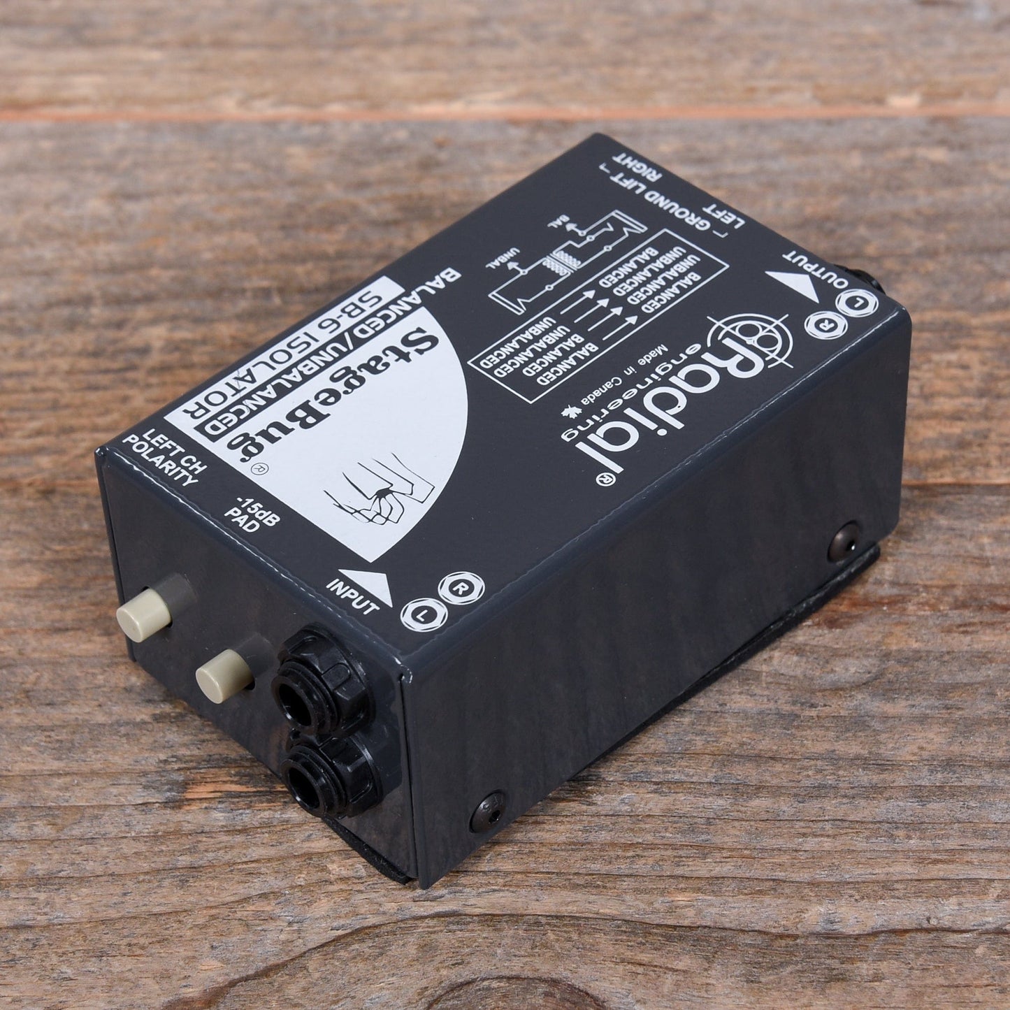 Radial StageBug SB-6 Isolator DI Pro Audio / DI Boxes