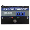 Radial StageDirect Active Direct Box w/Mute Footswitch Pro Audio / DI Boxes