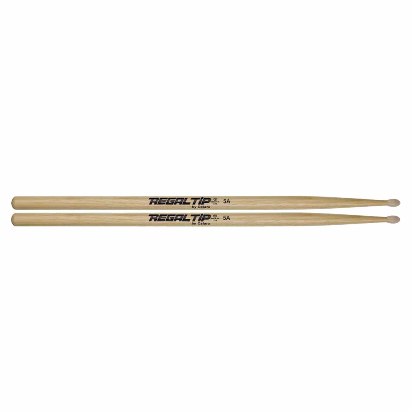 Regal Tip 5A Hickory Nylon Tip Drum Sticks Drums and Percussion / Parts and Accessories / Drum Sticks and Mallets