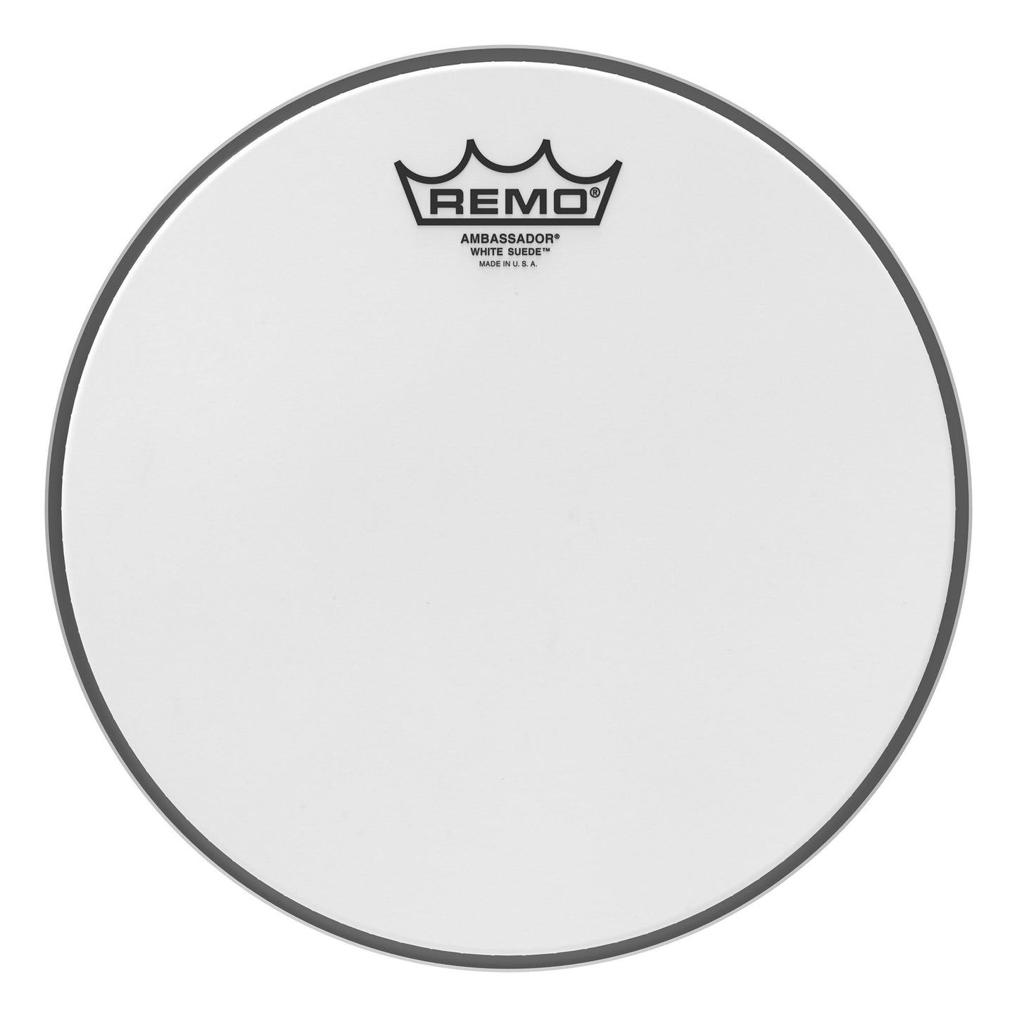 Remo 10" Ambassador White Suede Drumhead Drums and Percussion / Parts and Accessories / Heads