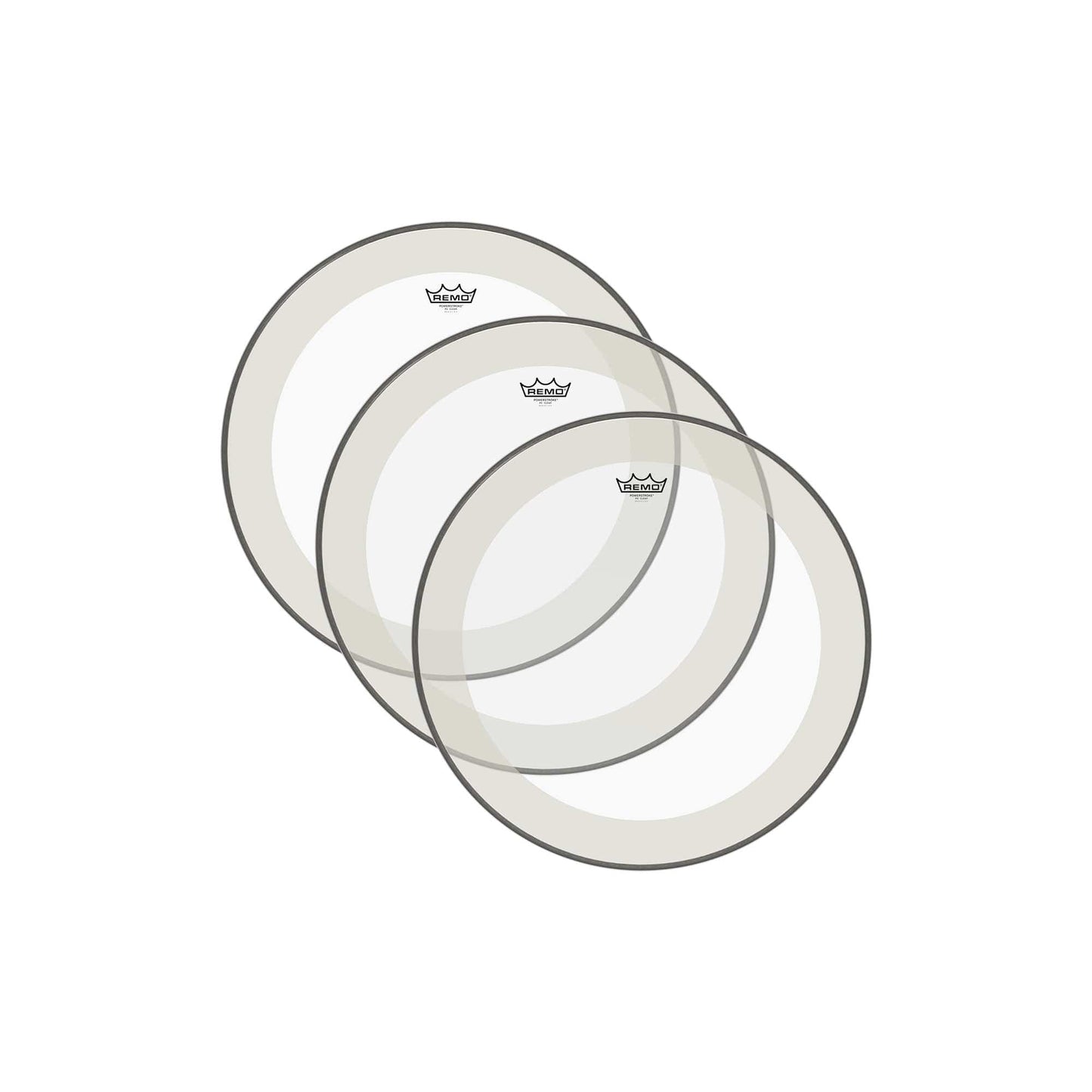 Remo 10" Powerstroke P4 Clear Drumhead (3 Pack Bundle) Drums and Percussion / Parts and Accessories / Heads