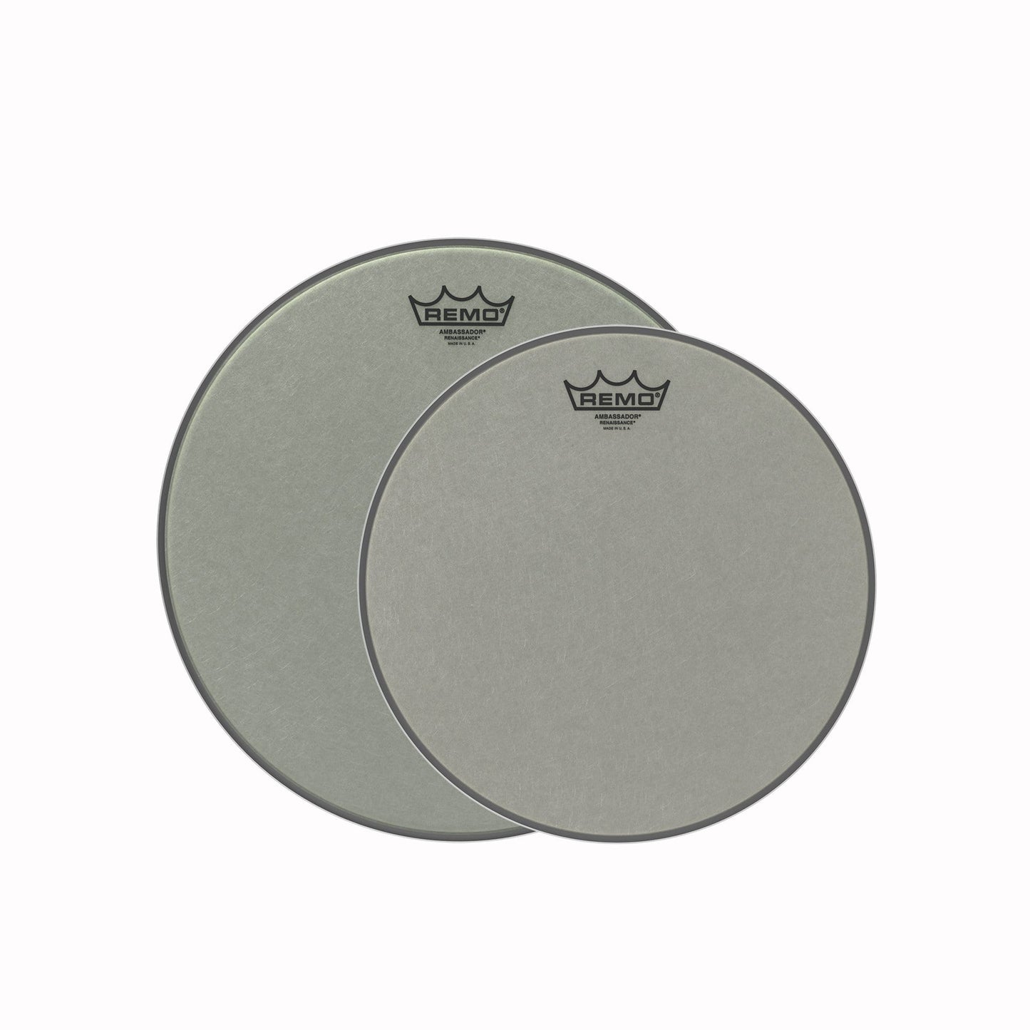 Remo 12/14 Ambassador Renaissance Drumhead (2 Pack Bundle) Drums and Percussion / Parts and Accessories / Heads