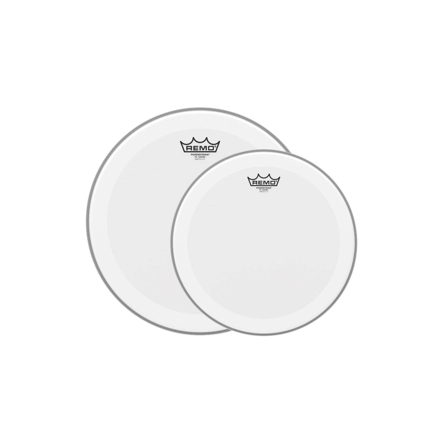 Remo 12/14" Powerstroke 4 Coated Drumhead (2 Pack Bundle) Drums and Percussion / Parts and Accessories / Heads