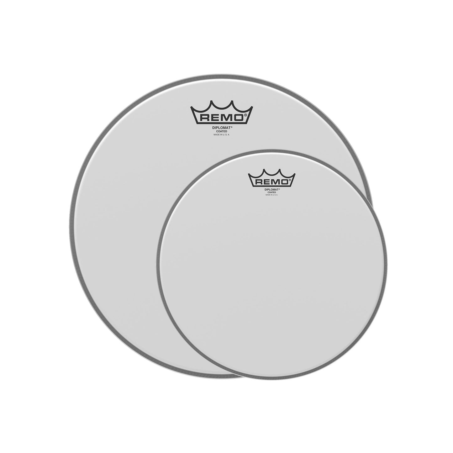Remo 12/16" Diplomat Coated Drumhead Bundle (2 Pack Bundle) Drums and Percussion / Parts and Accessories / Heads