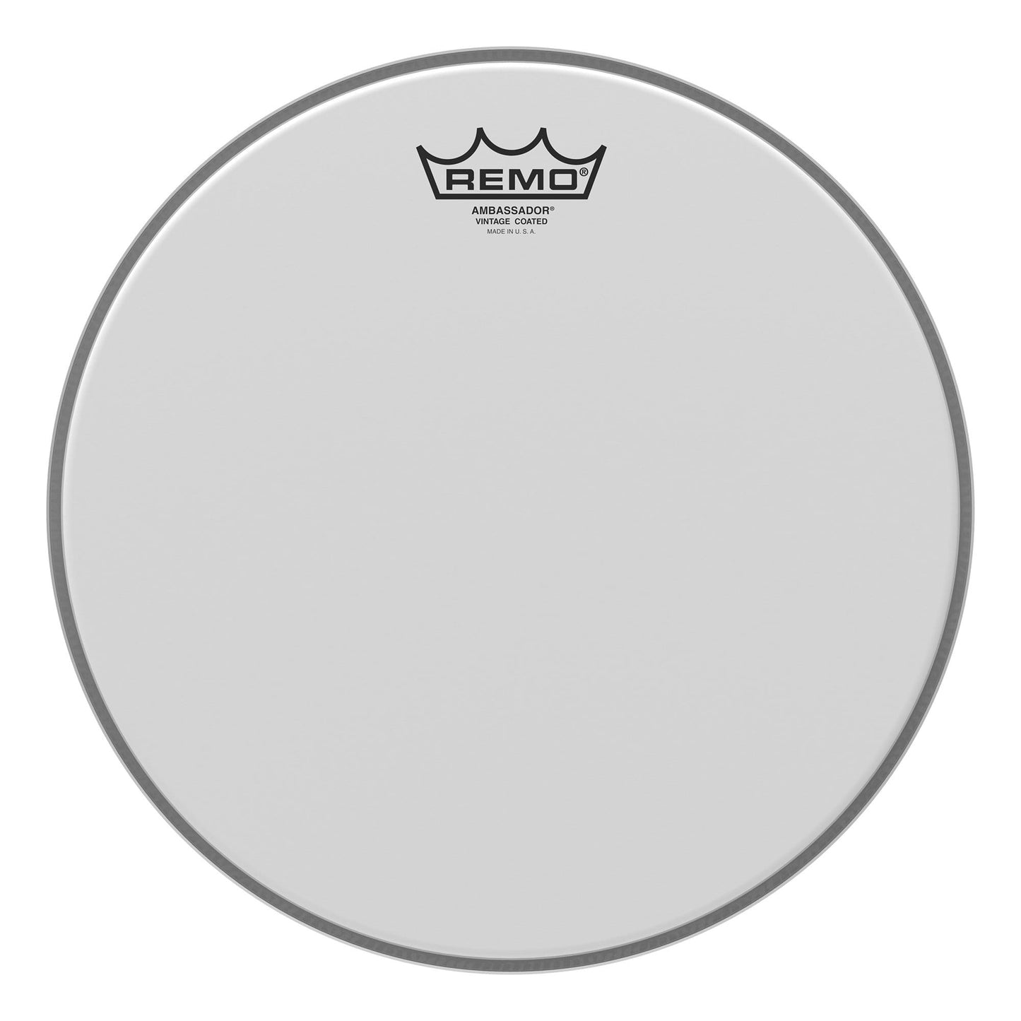 Remo 12" Ambassador Vintage Coated Drumhead Drums and Percussion / Parts and Accessories / Heads