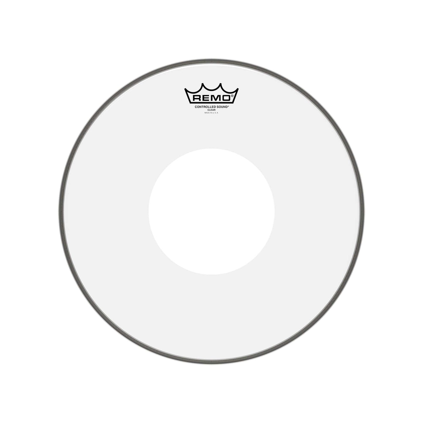Remo 12" Controlled Sound Clear Drumhead w/Top White Dot Drums and Percussion / Parts and Accessories / Heads