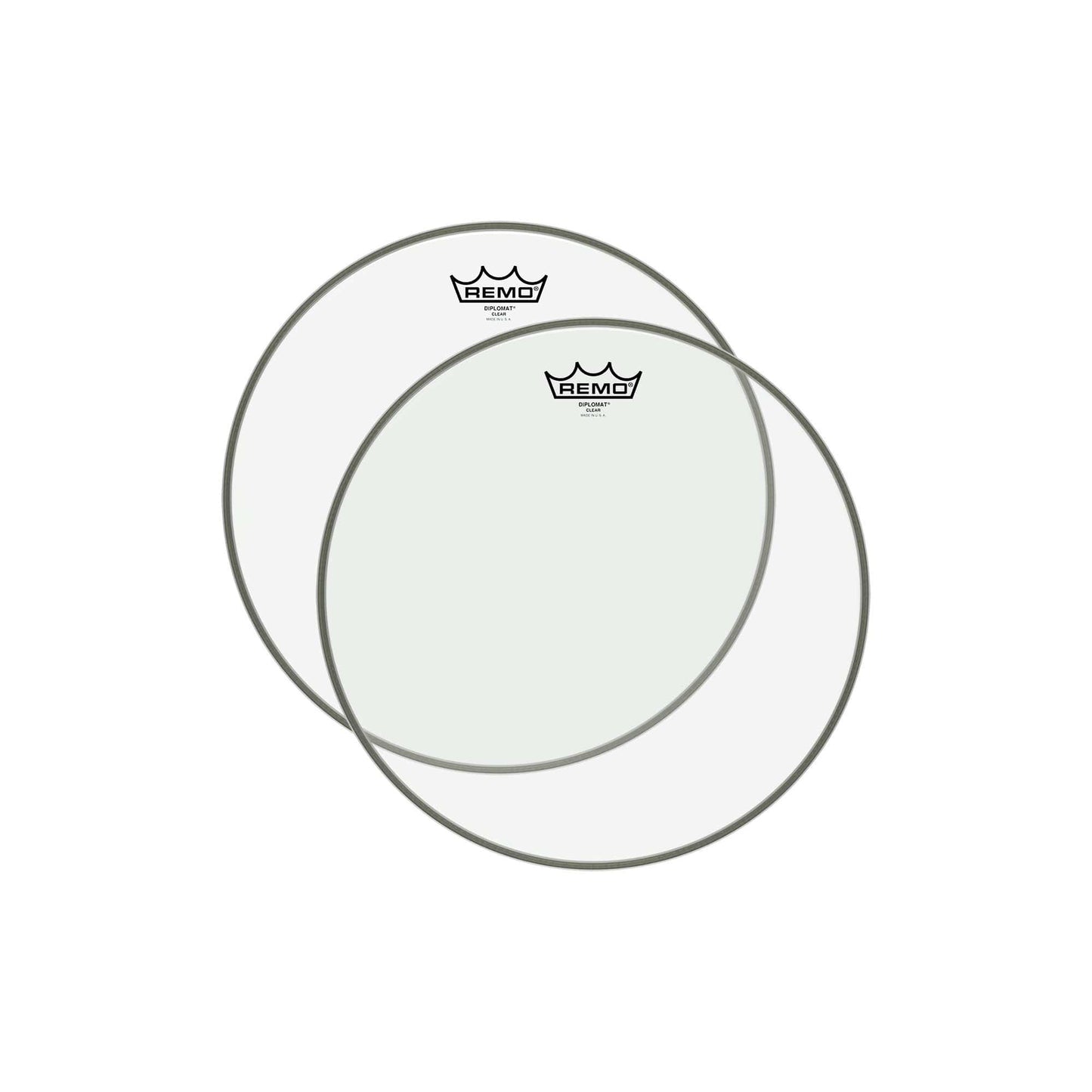 Remo 12" Diplomat Clear Drumhead (2 Pack Bundle) Drums and Percussion / Parts and Accessories / Heads