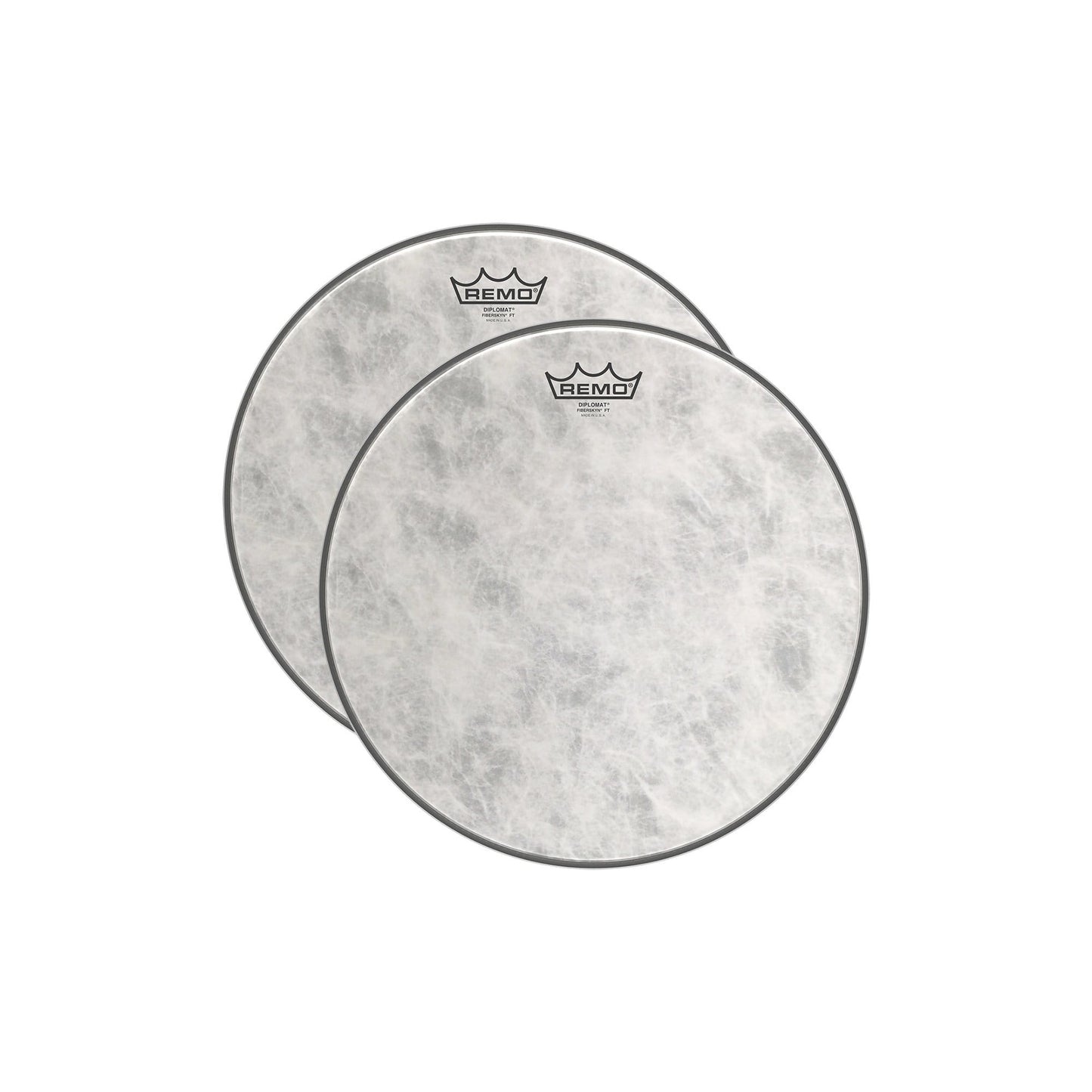 Remo 12" Diplomat Fiberskyn Classic Drumhead (2 Pack Bundle) Drums and Percussion / Parts and Accessories / Heads