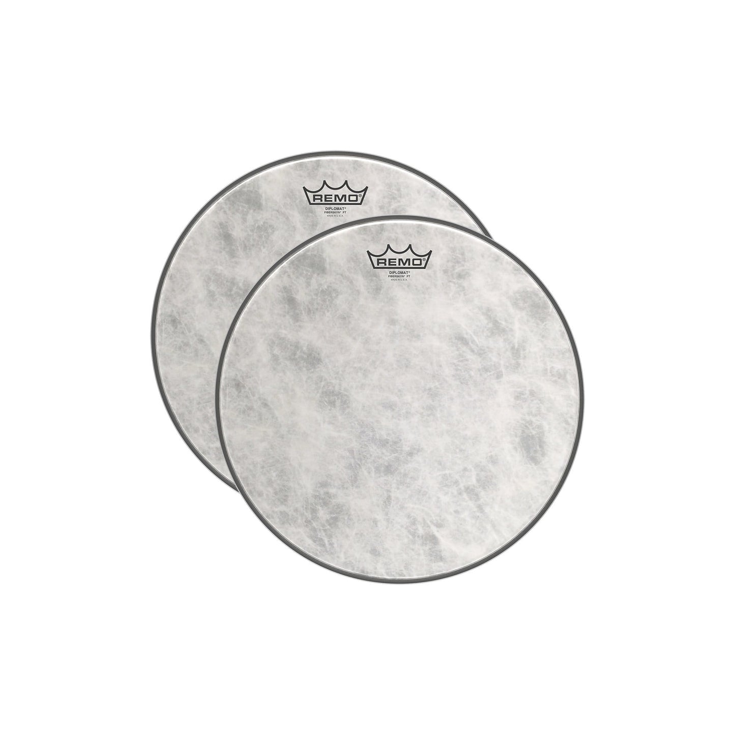 Remo 12" Diplomat Fiberskyn Drumhead (2 Pack Bundle) Drums and Percussion / Parts and Accessories / Heads