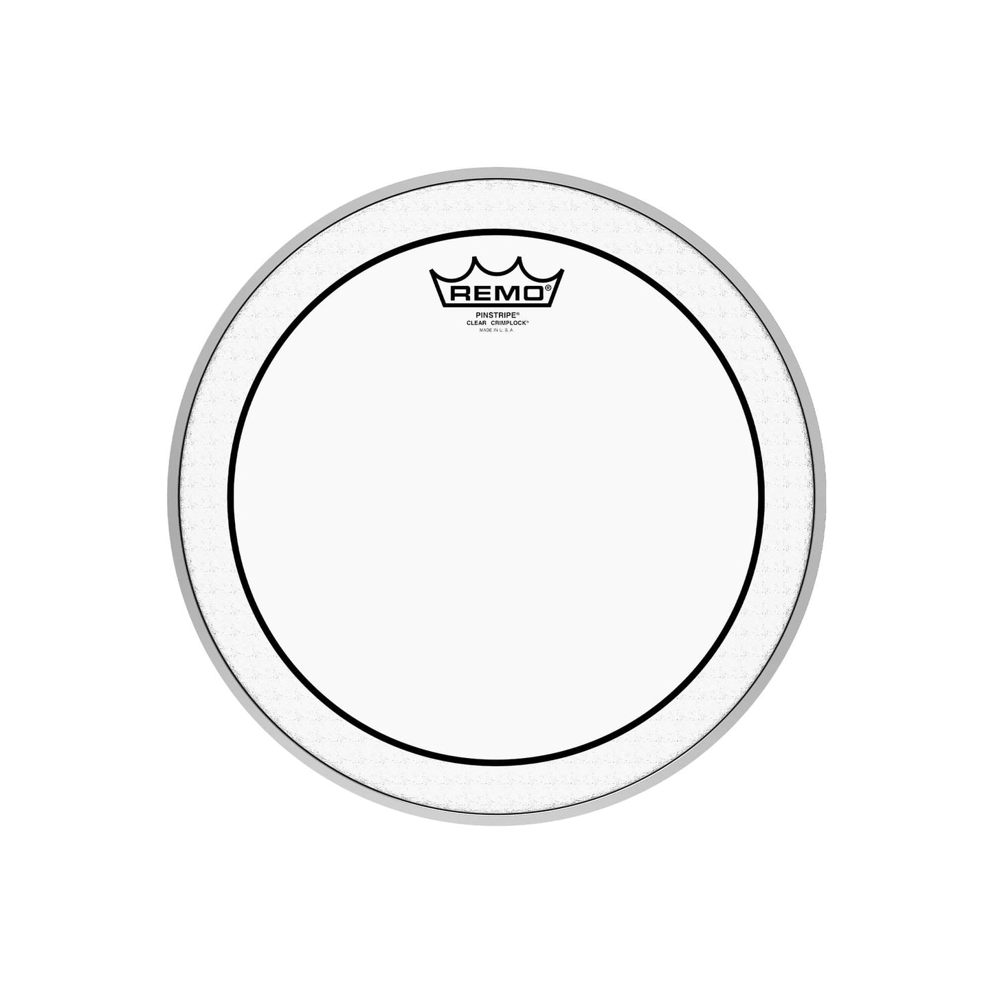 Remo 12" Pinstripe Crimplock Clear Tenor Drumhead Drums and Percussion / Parts and Accessories / Heads