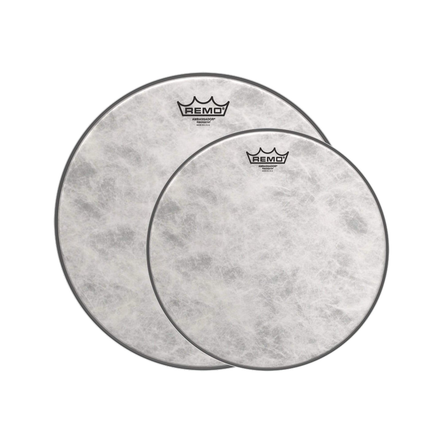 Remo 13/16" Ambassador Fiberskyn Drumhead (2 Pack Bundle) Drums and Percussion / Parts and Accessories / Heads