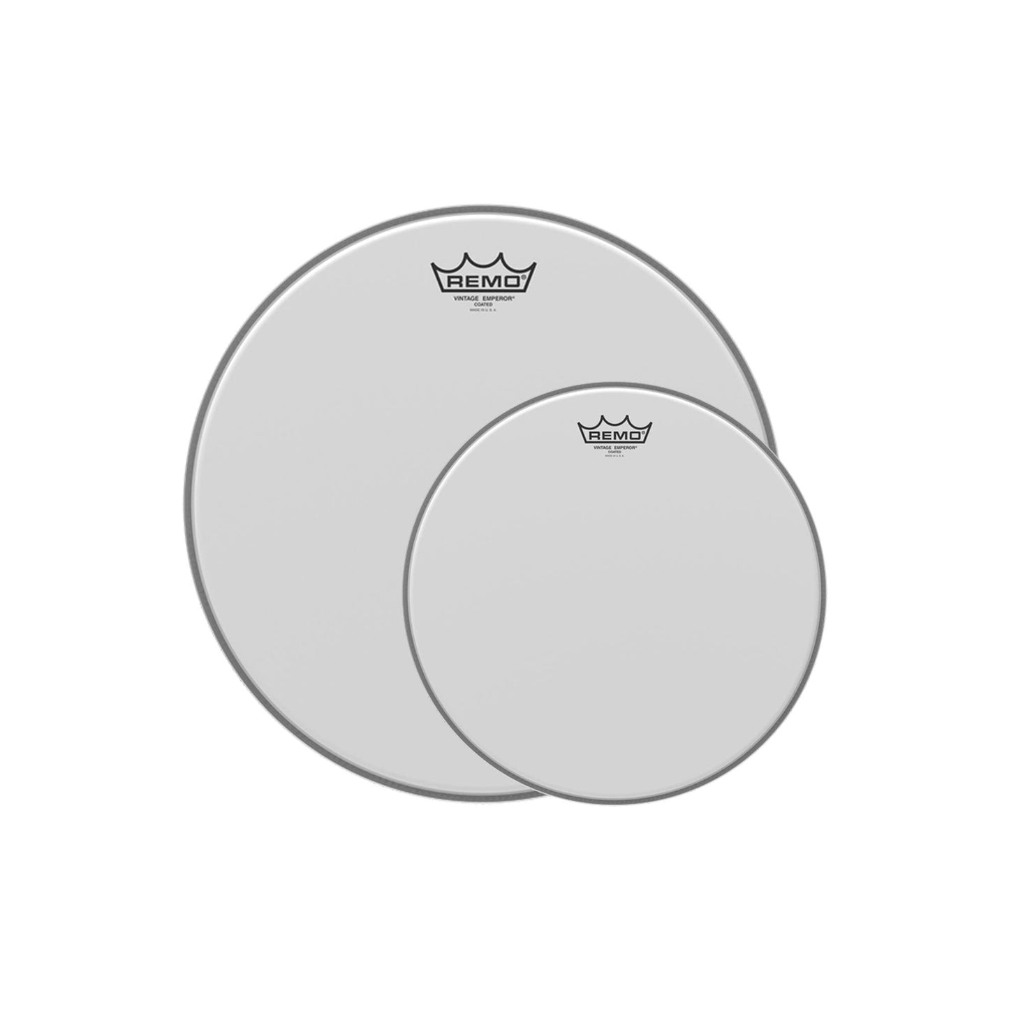 Remo 13/16" Vintage Emperor Coated Drumhead (2 Pack Bundle) Drums and Percussion / Parts and Accessories / Heads