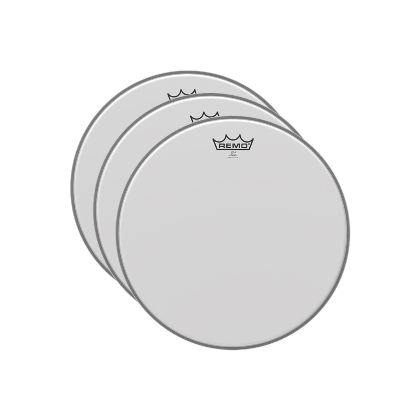 Remo 13" Ambassador X14 Coated Drumhead (3 Pack Bundle) Drums and Percussion / Parts and Accessories / Heads