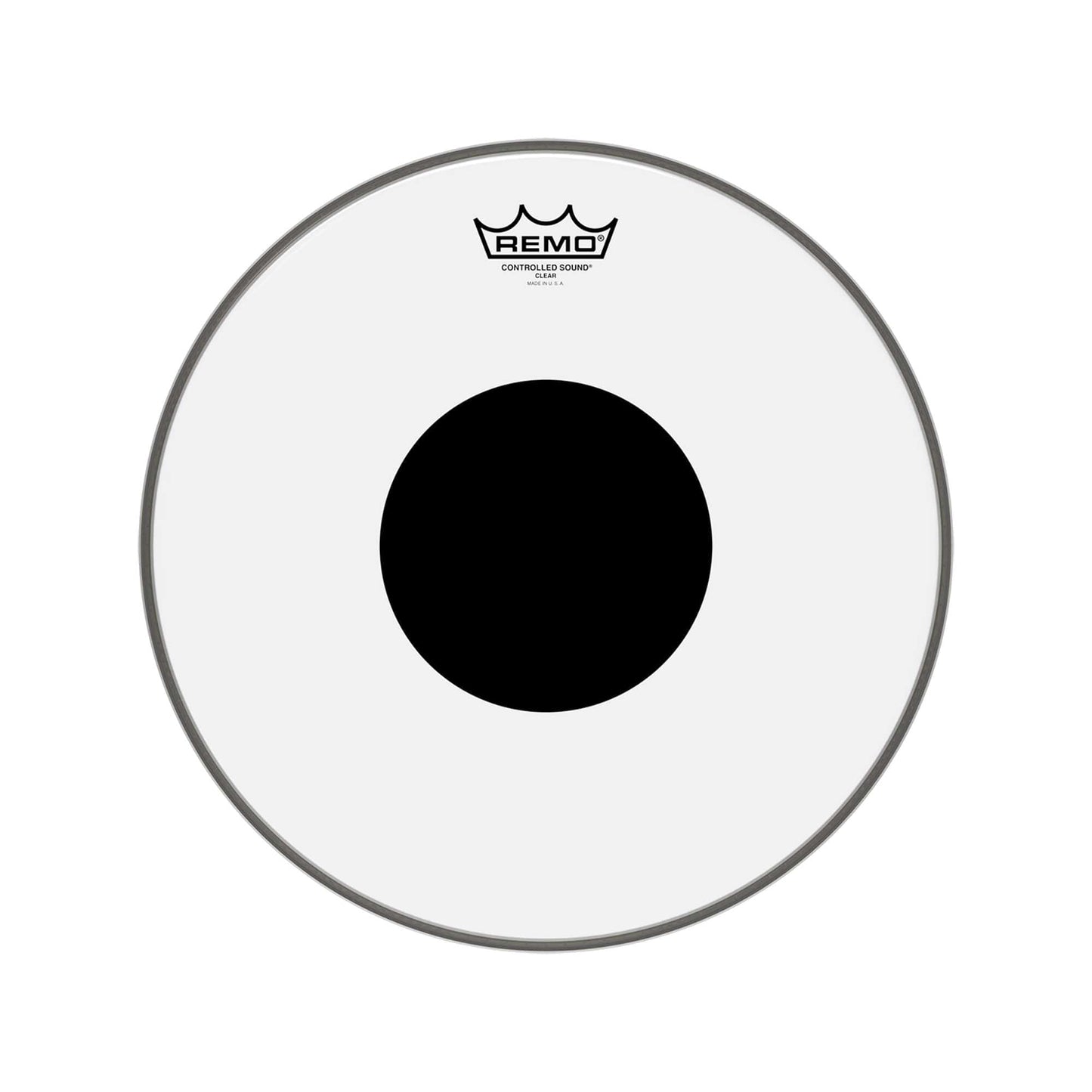 Remo 13" Controlled Sound Clear Drumhead w/Top Black Dot Drums and Percussion / Parts and Accessories / Heads
