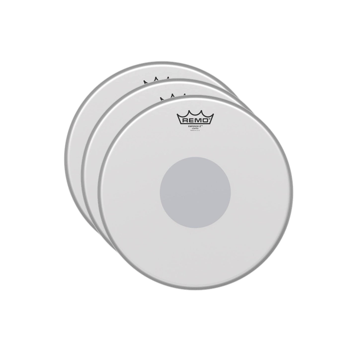 Remo 13" Emperor X Coated Drumhead (3 Pack Bundle) Drums and Percussion / Parts and Accessories / Heads