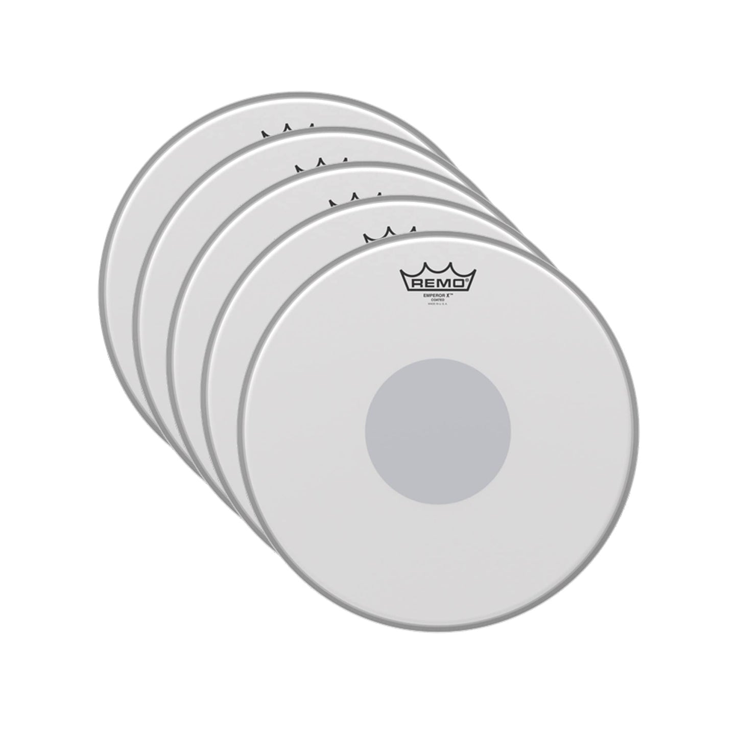 Remo 13" Emperor X Coated Drumhead (5 Pack Bundle) Drums and Percussion / Parts and Accessories / Heads
