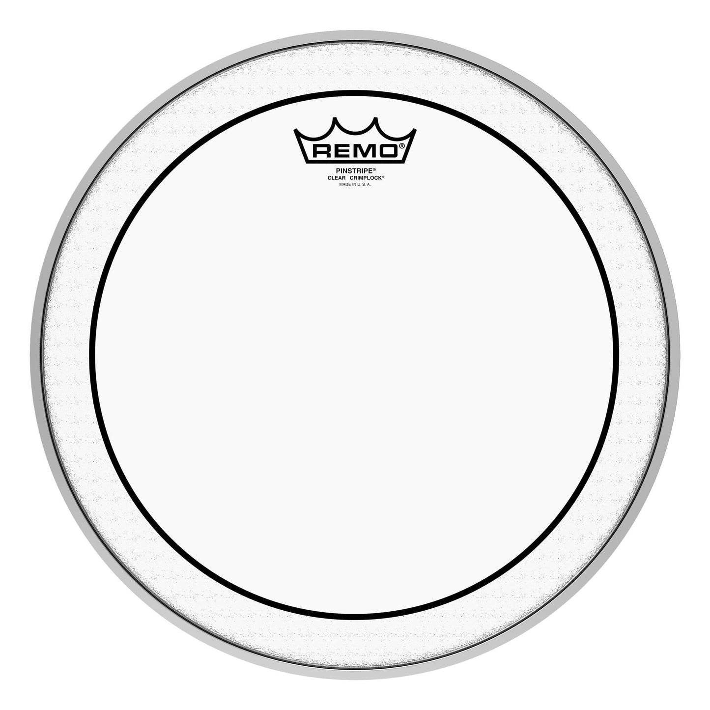 Remo 13" Pinstripe Crimplock Clear Tenor Drumhead Drums and Percussion / Parts and Accessories / Heads