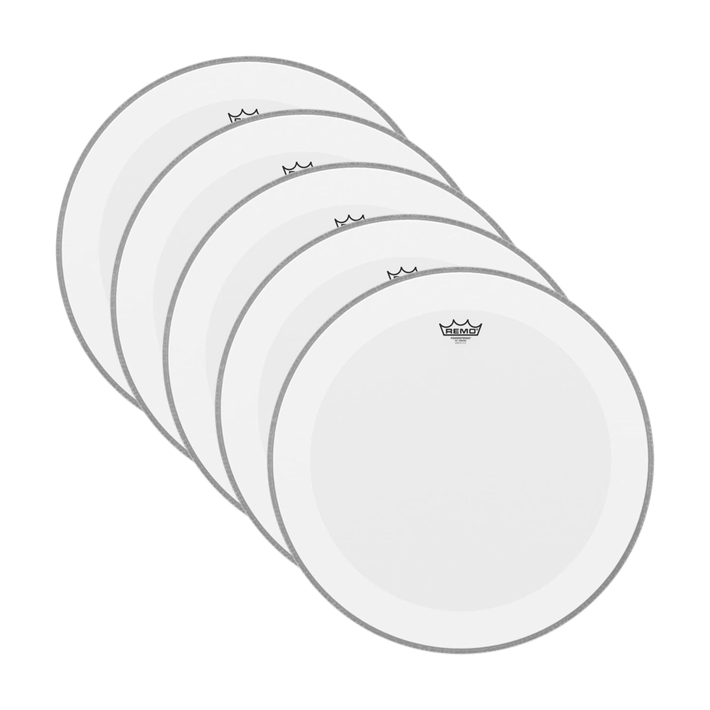 Remo 13" Powerstroke 4 Coated Drumhead (5 Pack Bundle) Drums and Percussion / Parts and Accessories / Heads