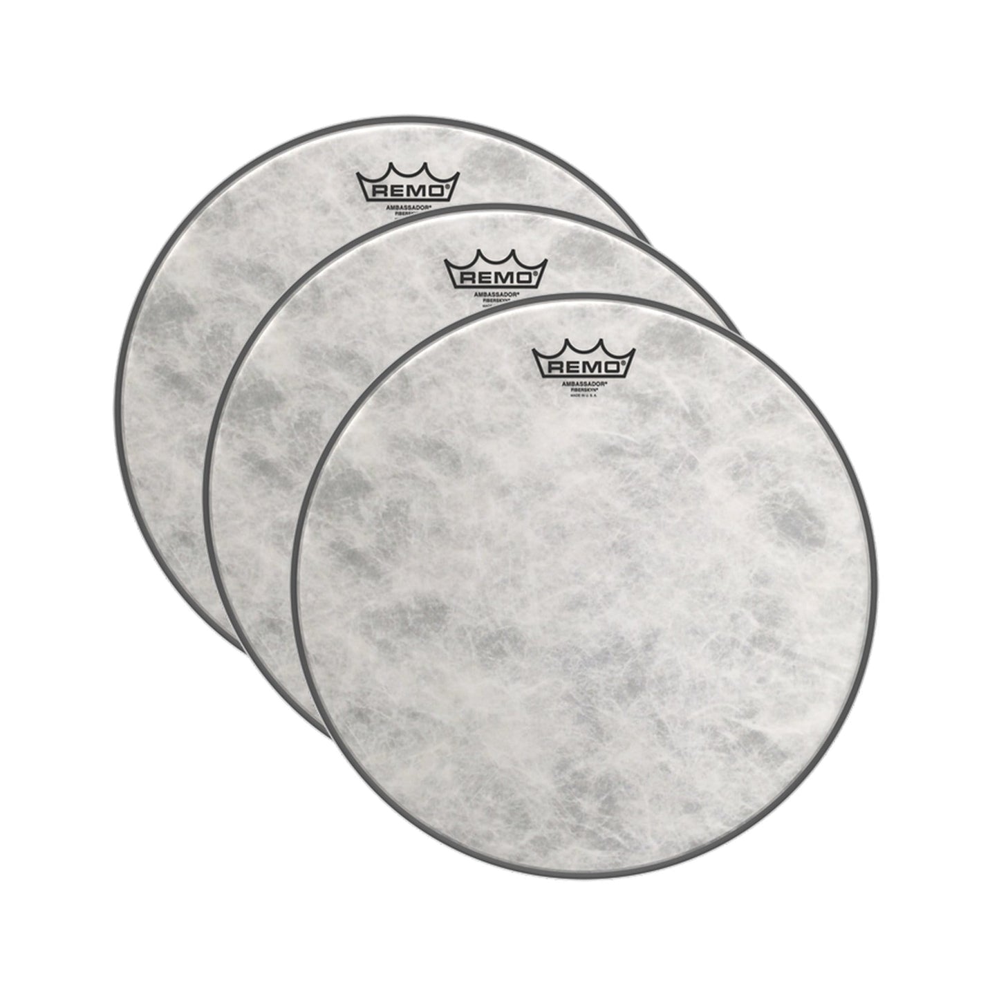 Remo 14" Ambassador Fiberskyn Drumhead (3 Pack) Drums and Percussion / Parts and Accessories / Heads