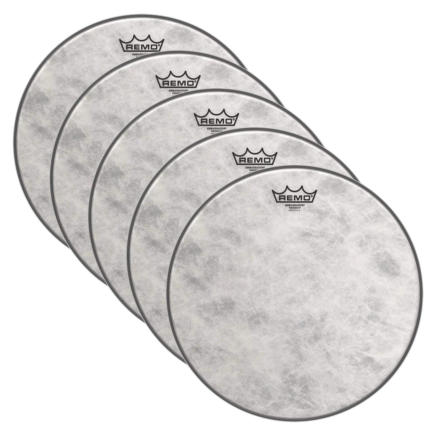 Remo 14" Ambassador Fiberskyn Drumhead (5 Pack) Drums and Percussion / Parts and Accessories / Heads