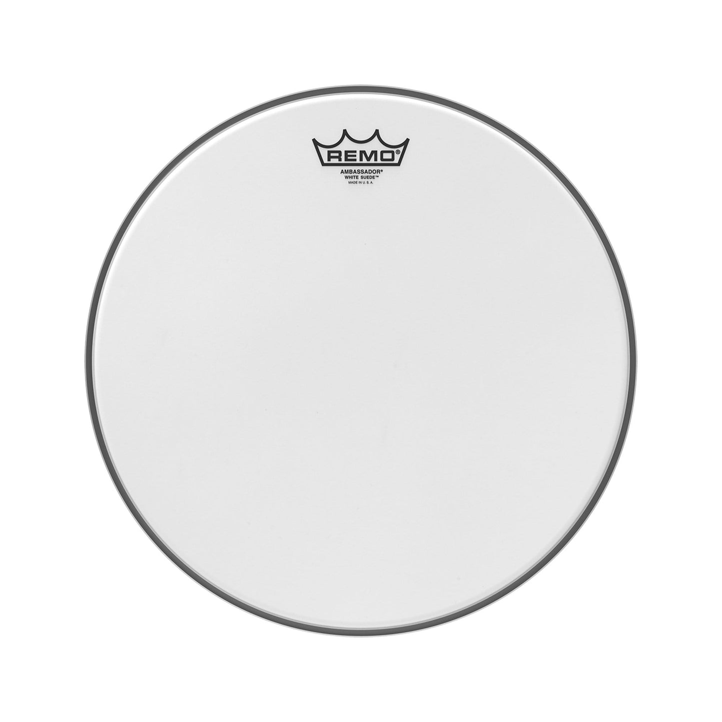 Remo 14" Ambassador White Suede Drumhead Drums and Percussion / Parts and Accessories / Heads