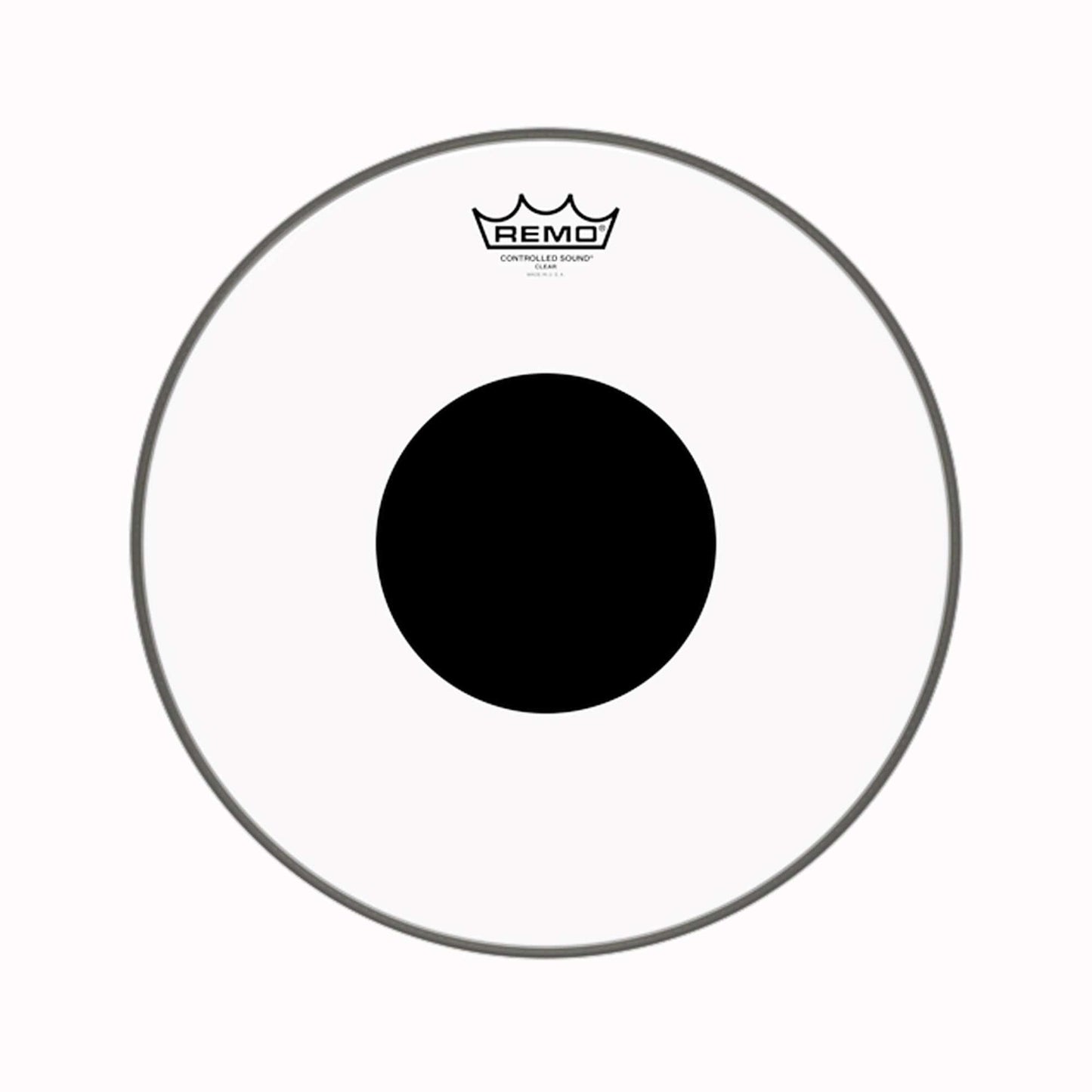 Remo 14" Controlled Sound Clear Drumhead w/Top Black Dot Drums and Percussion / Parts and Accessories / Heads