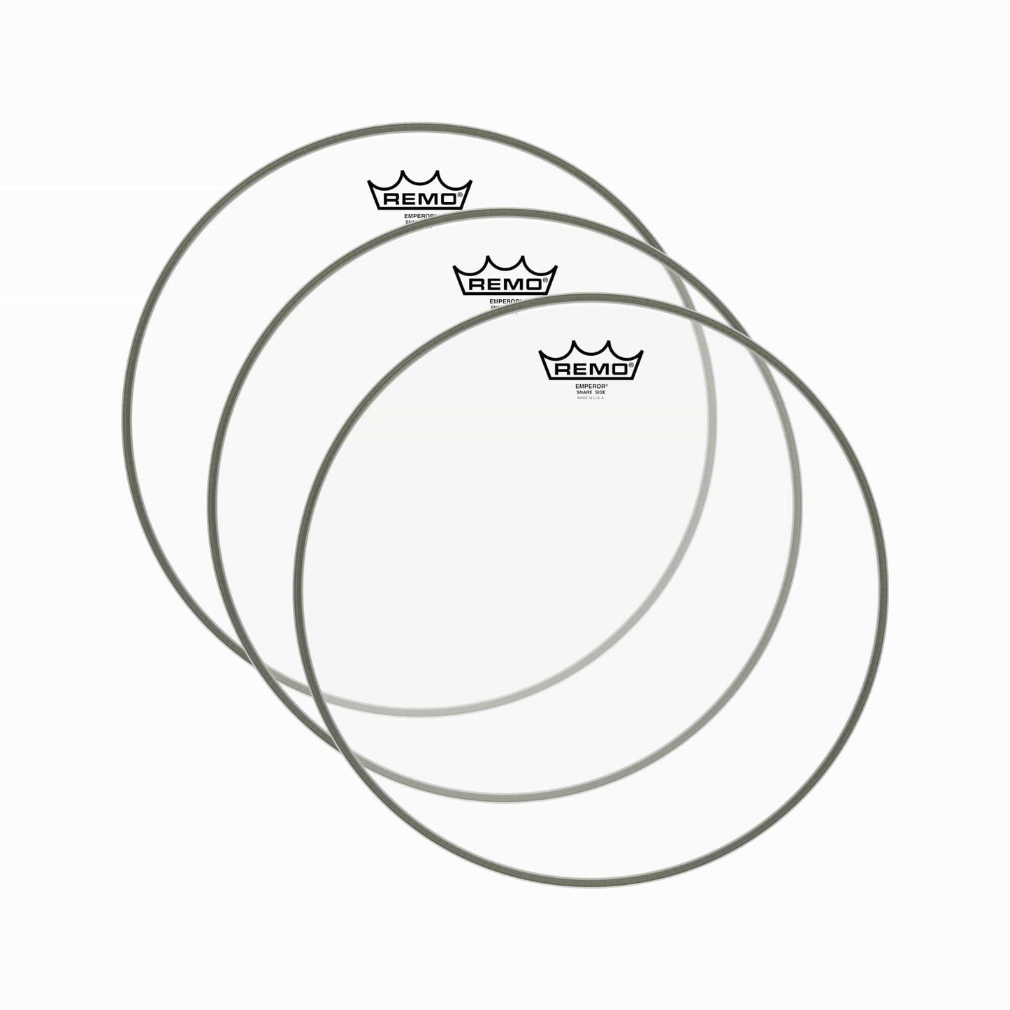 Remo 14" Emperor Hazy Snare Side Drumhead (3 Pack Bundle) Drums and Percussion / Parts and Accessories / Heads