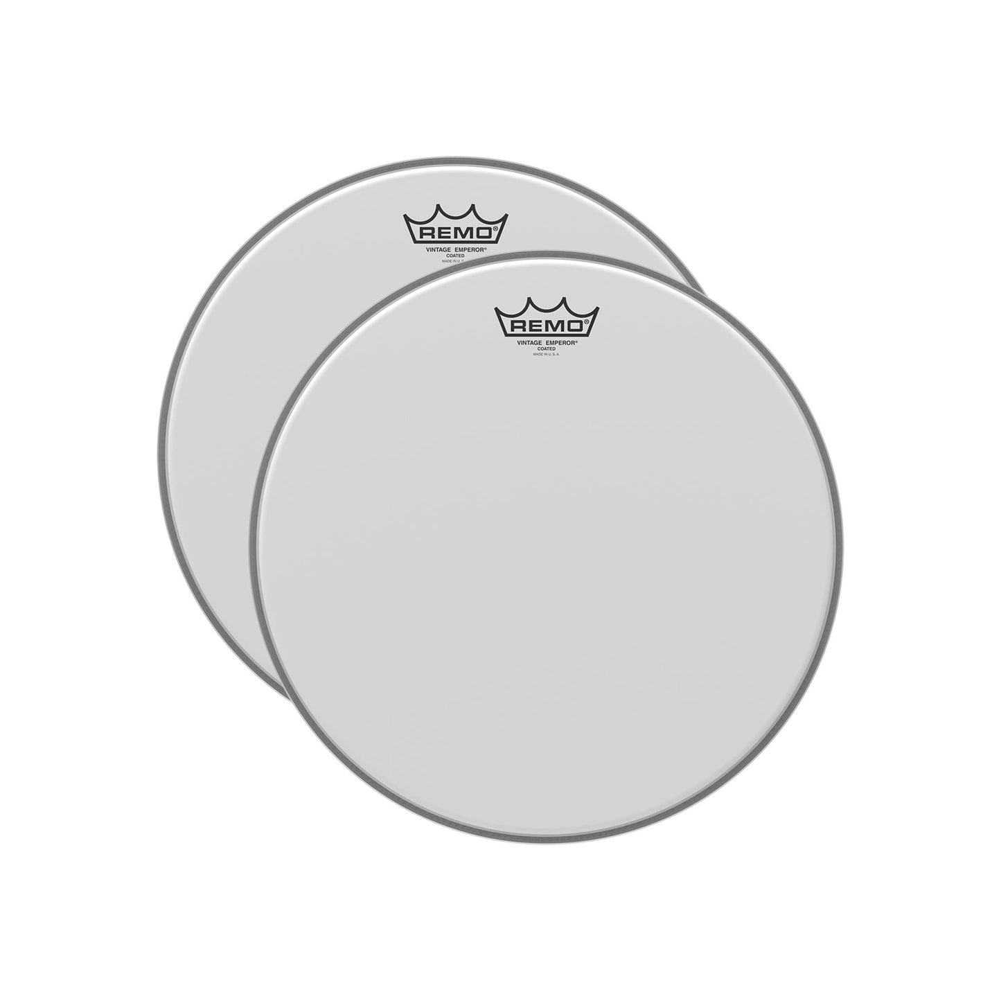 Remo 14" Emperor Vintage Coated Drumhead (2 Pack Bundle) Drums and Percussion / Parts and Accessories / Heads