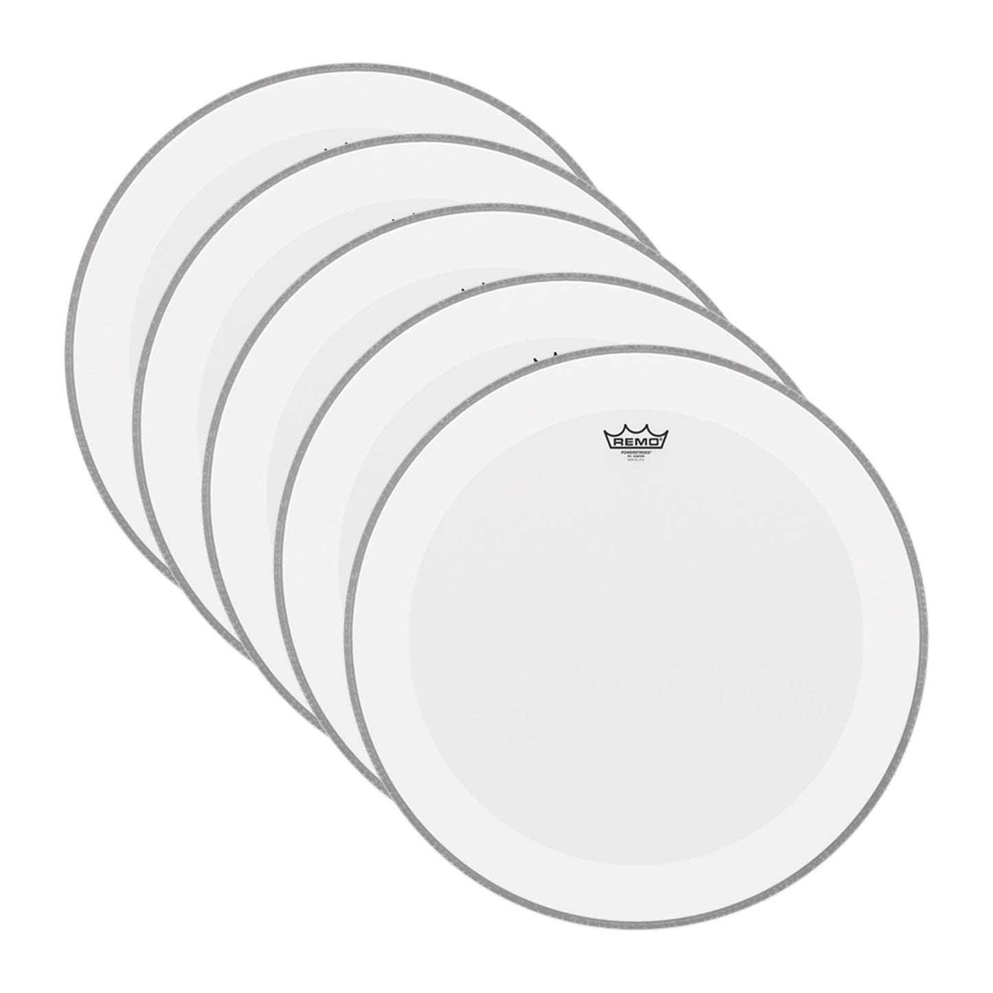 Remo 14" Powerstroke 4 Coated Drumhead (5 Pack Bundle) Drums and Percussion / Parts and Accessories / Heads